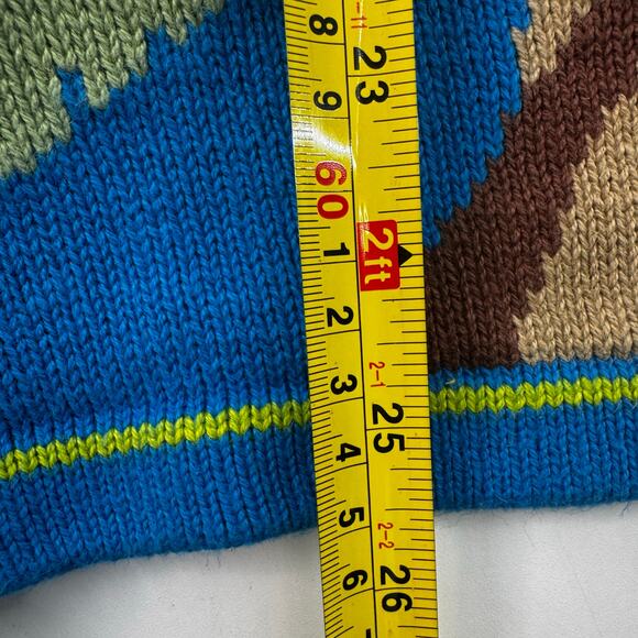 RARE Vintage Storybook Knits Monkeys Bananas Tropical Island Size Large - Picture 7 of 8